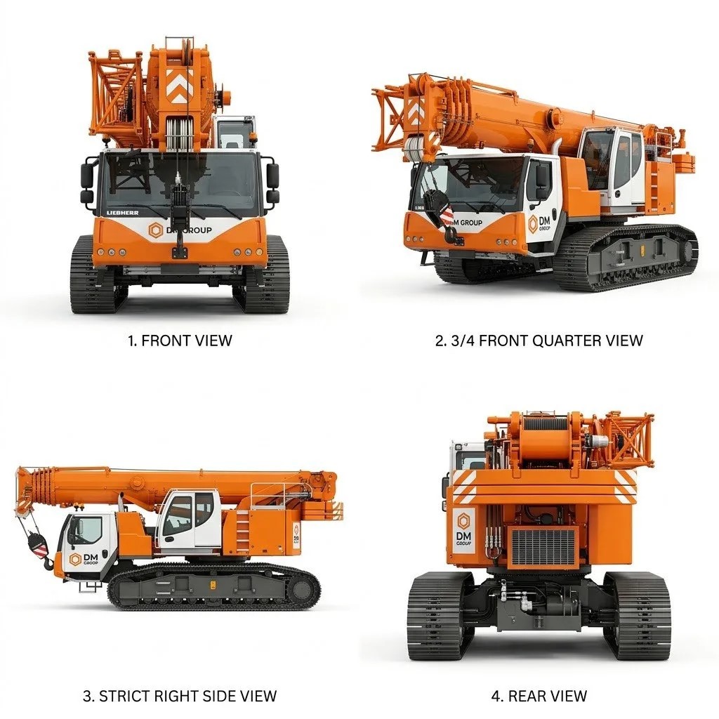 Автокран гусеничный Liebherr LTR 1100 100 тн
