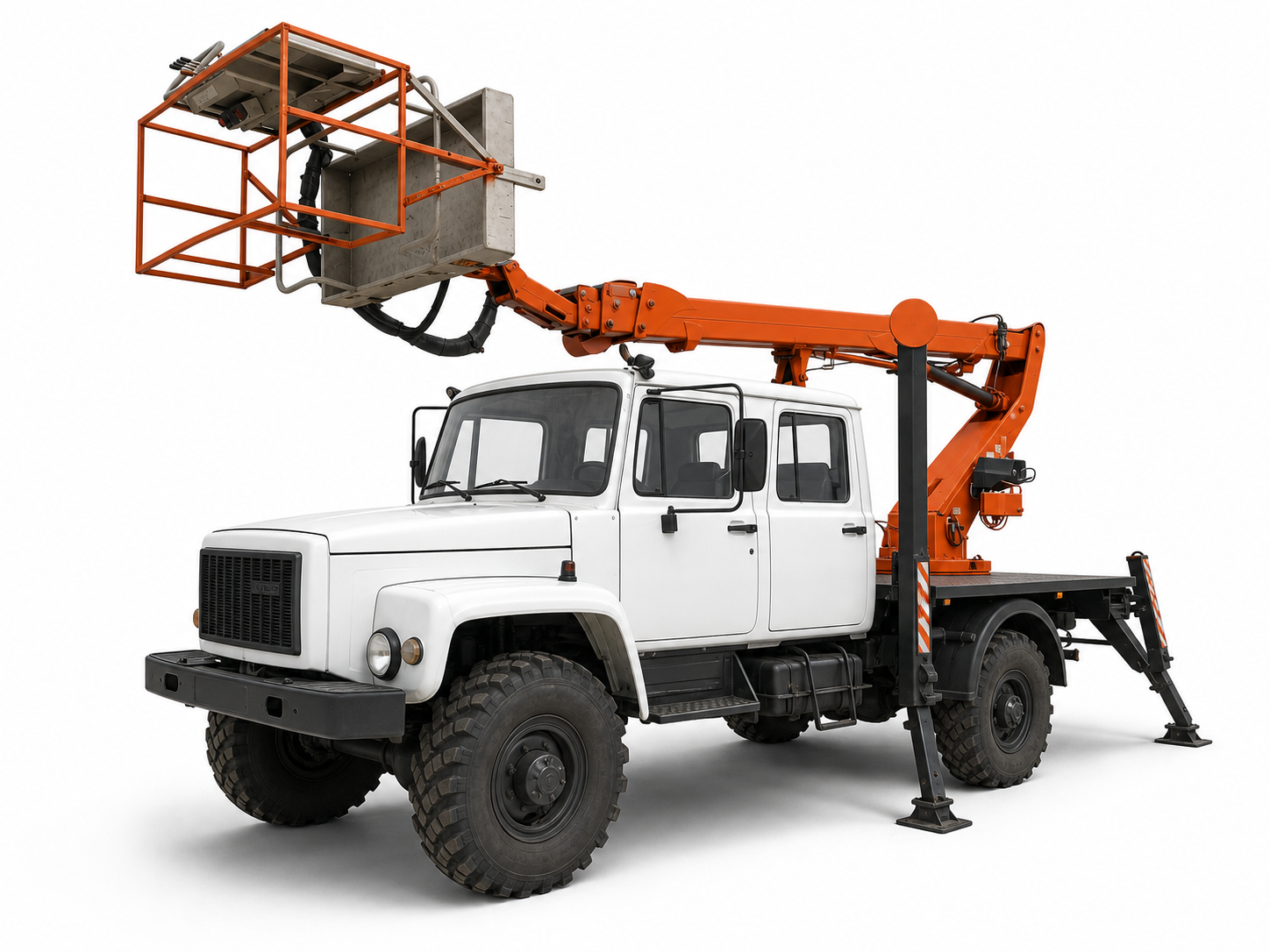 Автовышка 22 м, вездеход, Manotti GT 22-10