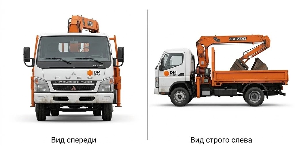 Манипулятор Mitsubishi Fuso Canter Super Z FX700