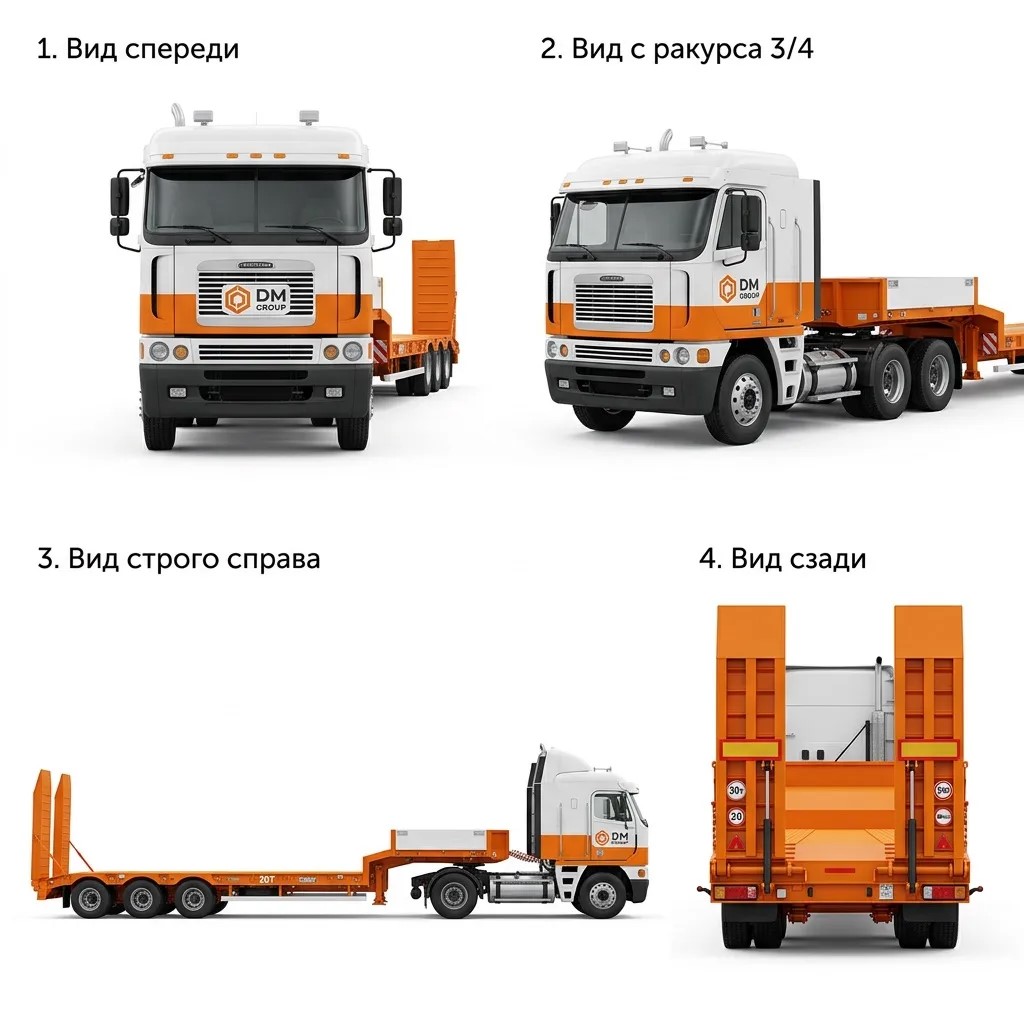 Трал 30т, Freightliner Argosy