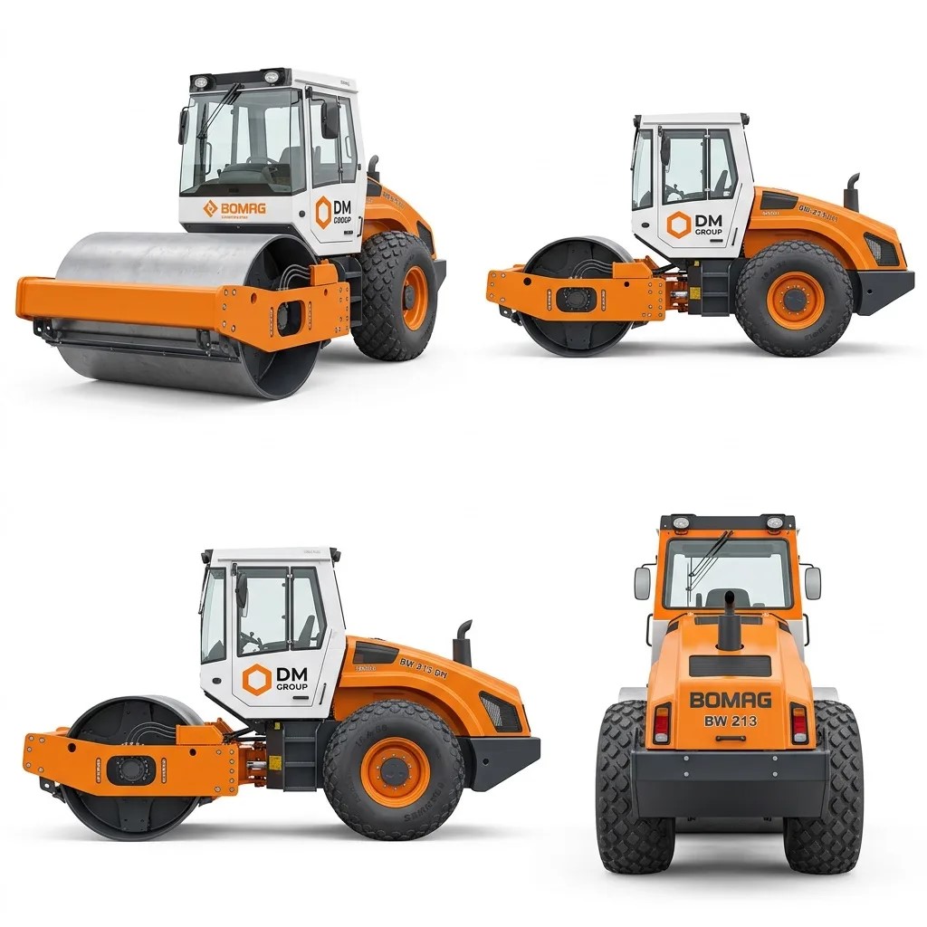 Каток грунтовый, 12,5т, Bomag 213