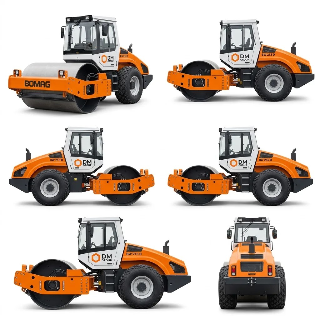 Каток грунтовый, 12т, Bomag BW 213