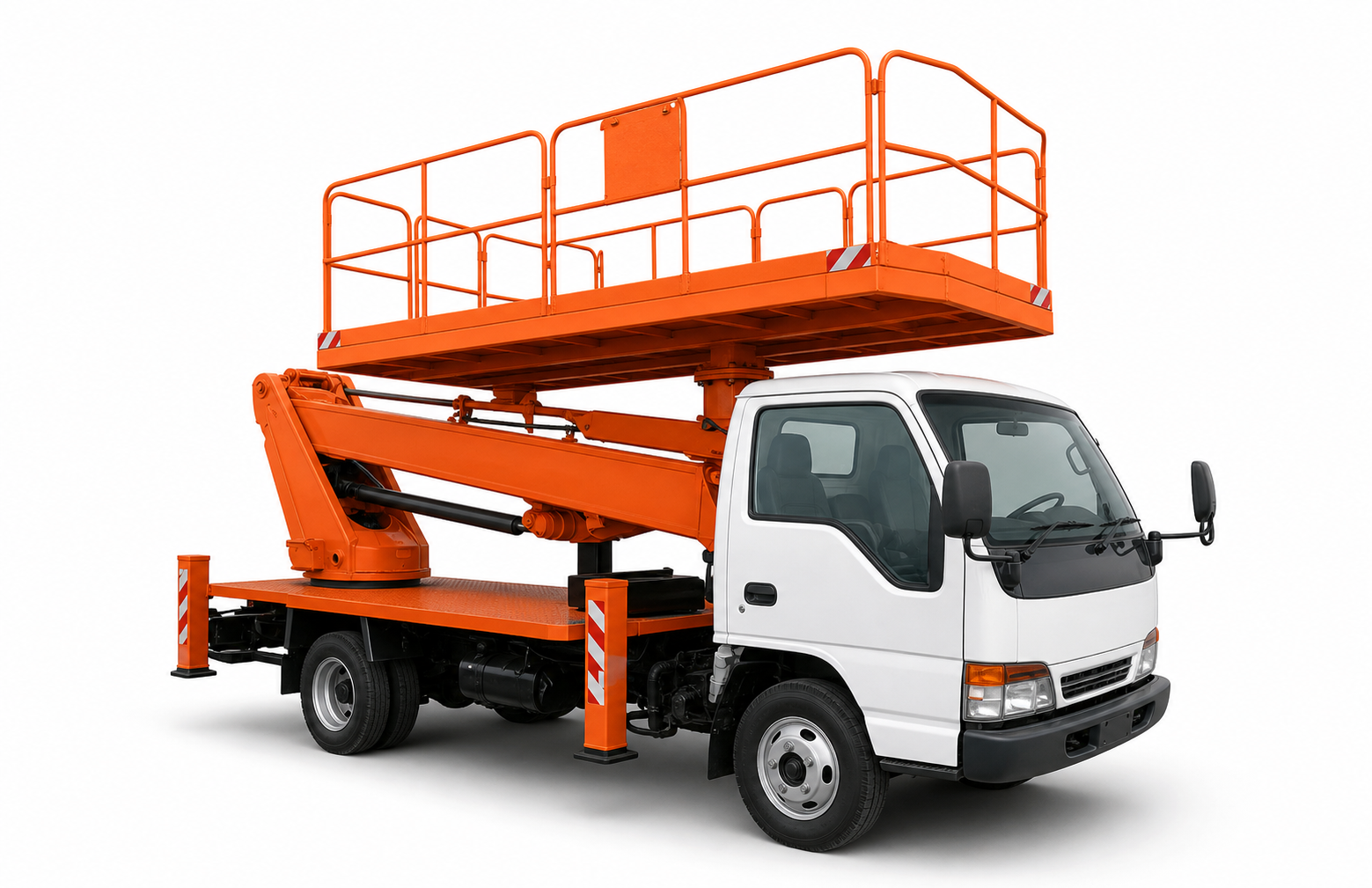 Автовышка 16м, Isuzu ELF Tadano
