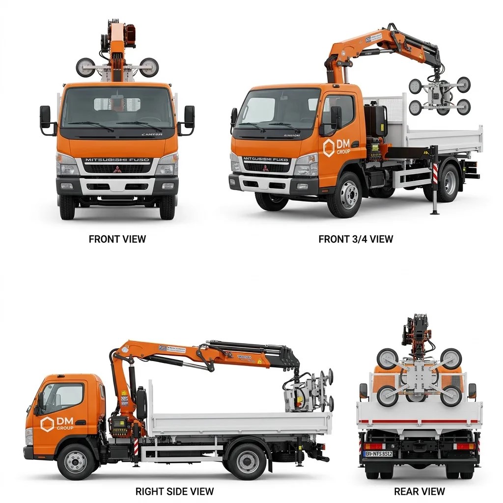 Манипулятор с присоской Mitsubishi Fuso 8512