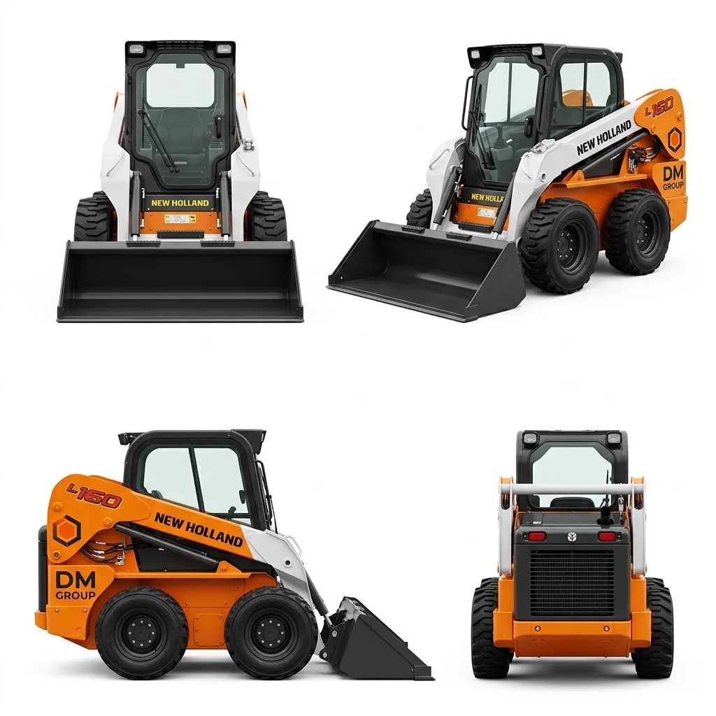 Мини-погрузчик New Holland L160