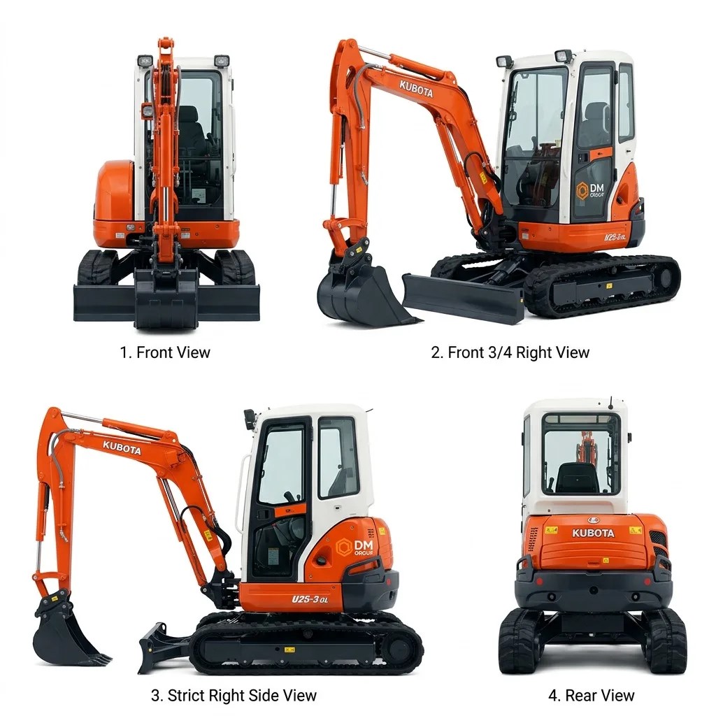 Мини-экскаватор Kubota U48-4