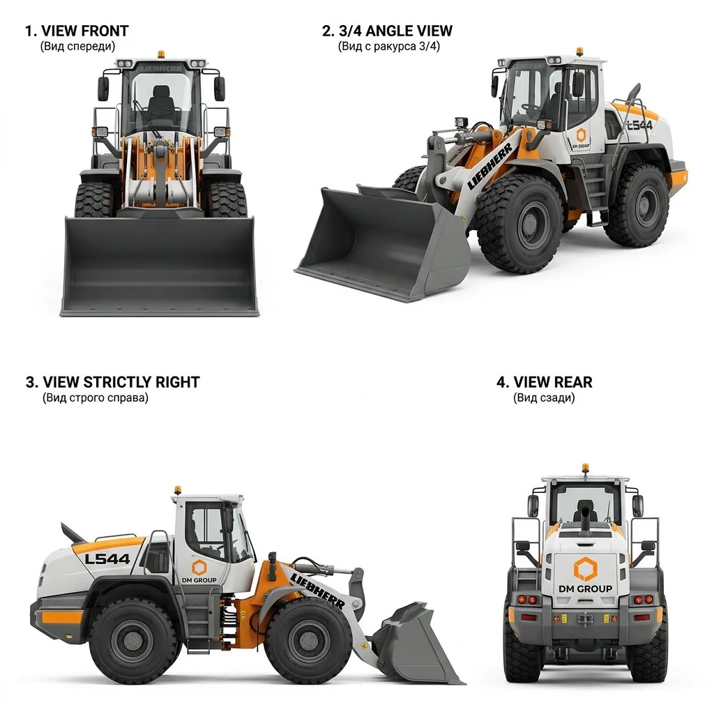 Фронтальный погрузчик Liebherr L544