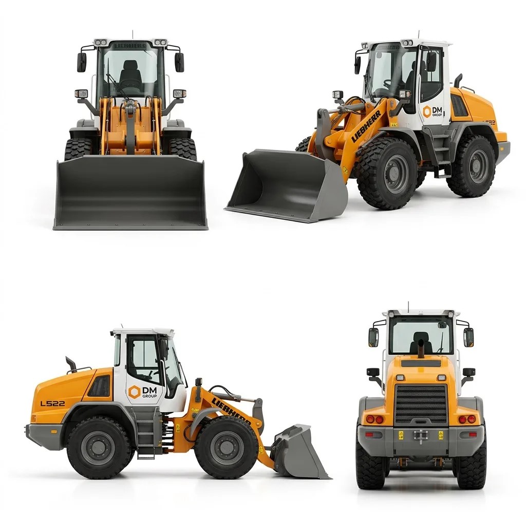 Фронтальный погрузчик Liebherr L522