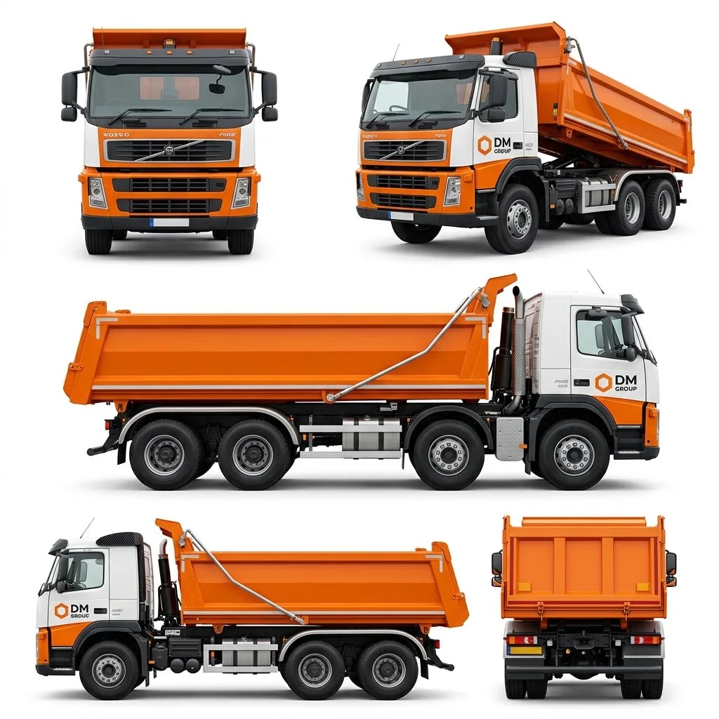 Самосвал 22 куб.м., Volvo FM12 420
