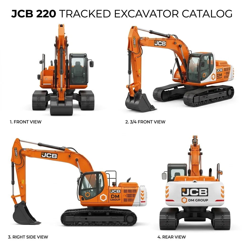 Экскаватор гусеничный JCB 220