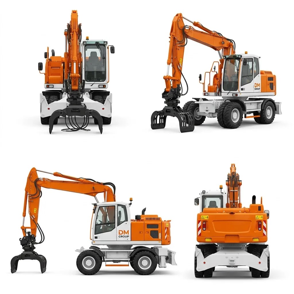 Экскаватор с грейфером Volvo EW180