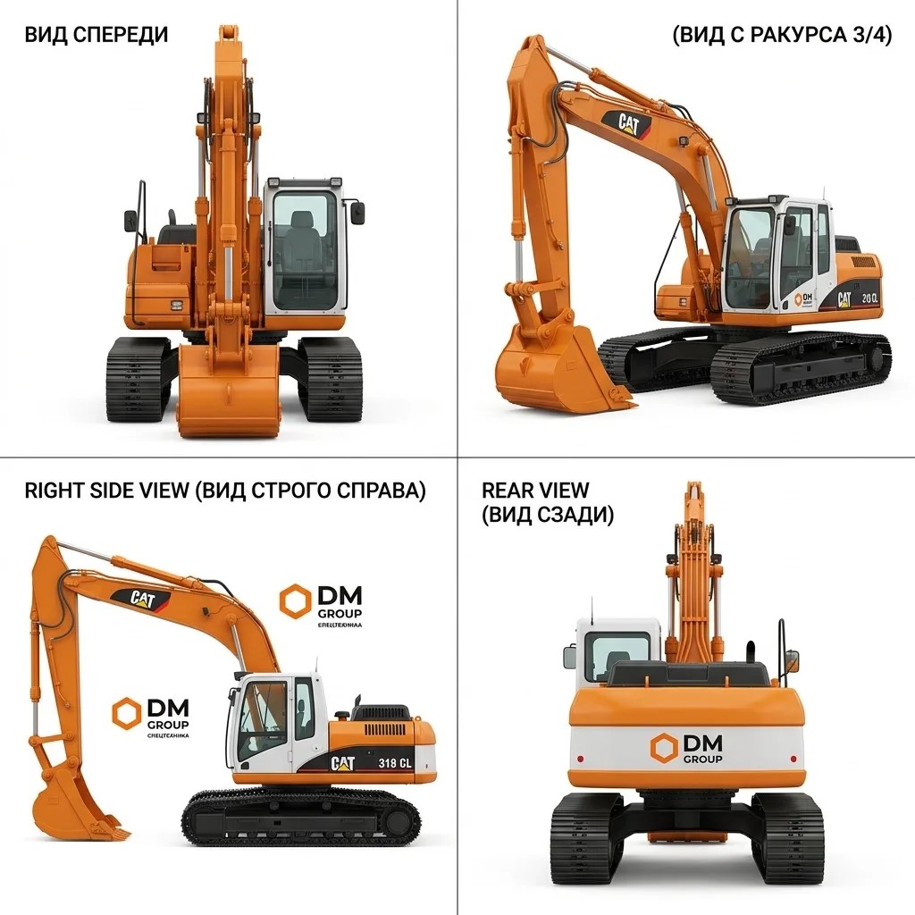 Экскаватор гусеничный CAT 318 CL