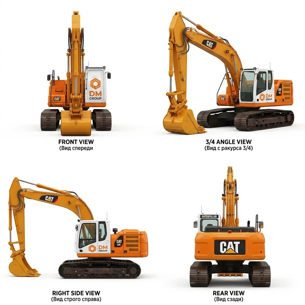 Экскаватор гусеничный CAT 320