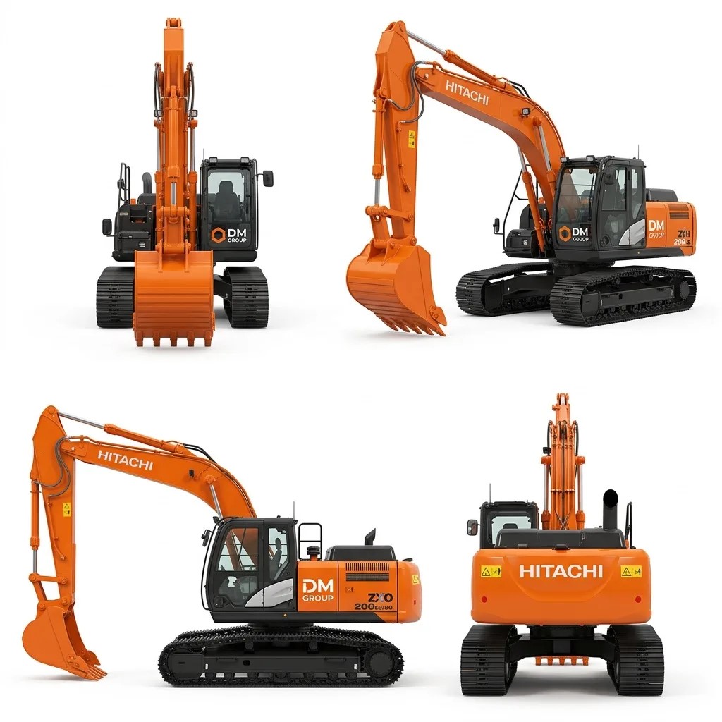 Экскаватор гусеничный Hitachi ZX210LC