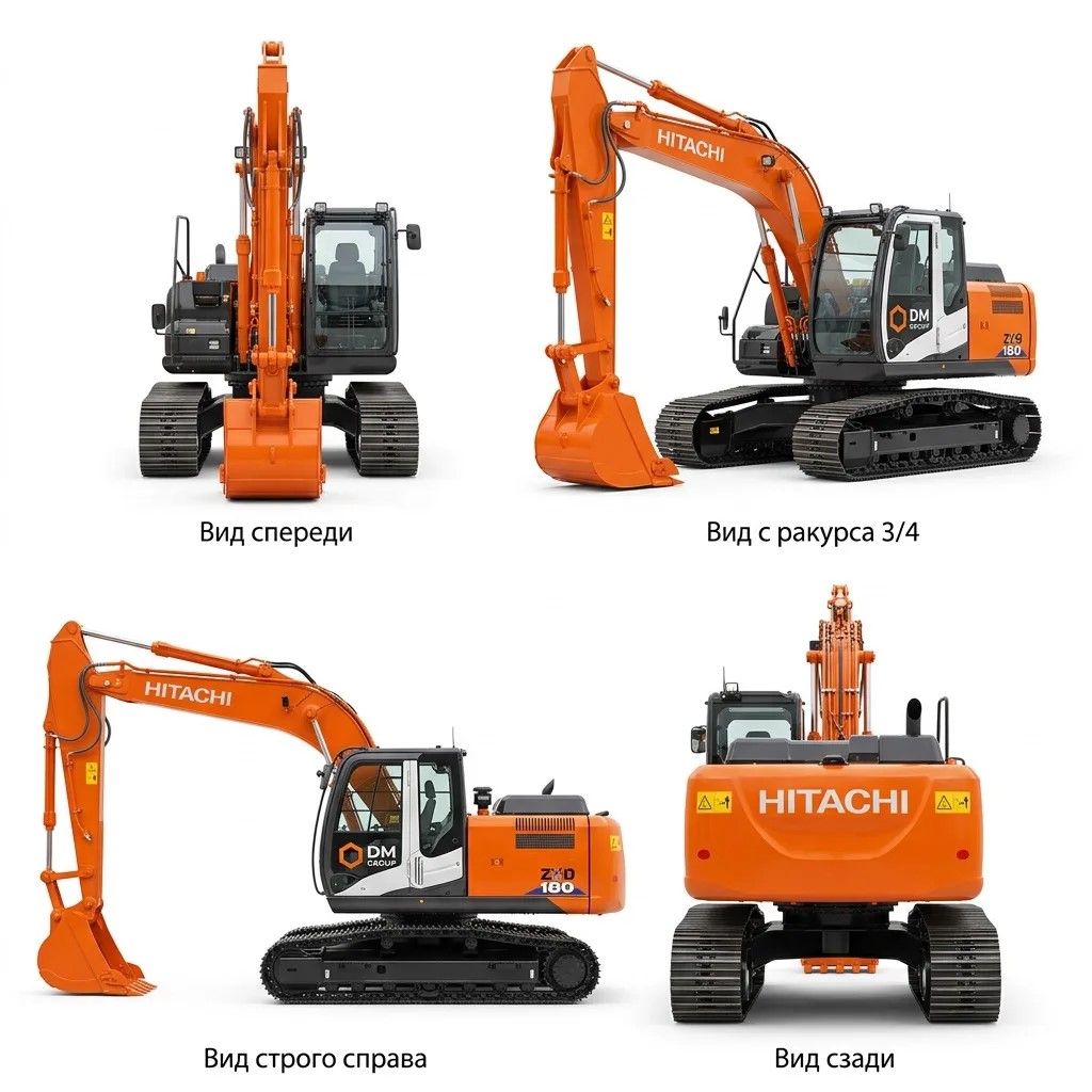 Экскаватор гусеничный Hitachi 180