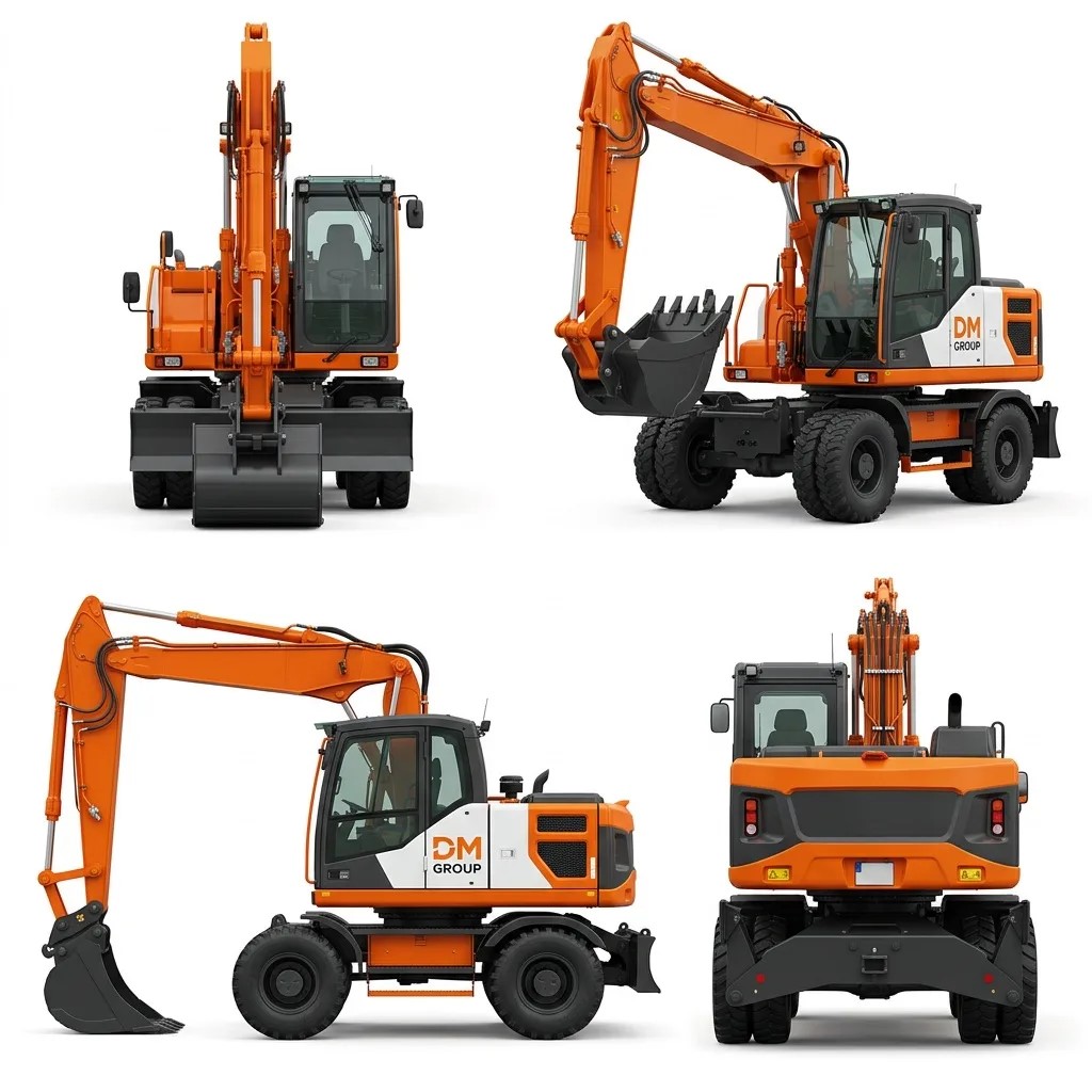 Экскаватор колесный Volvo EW160