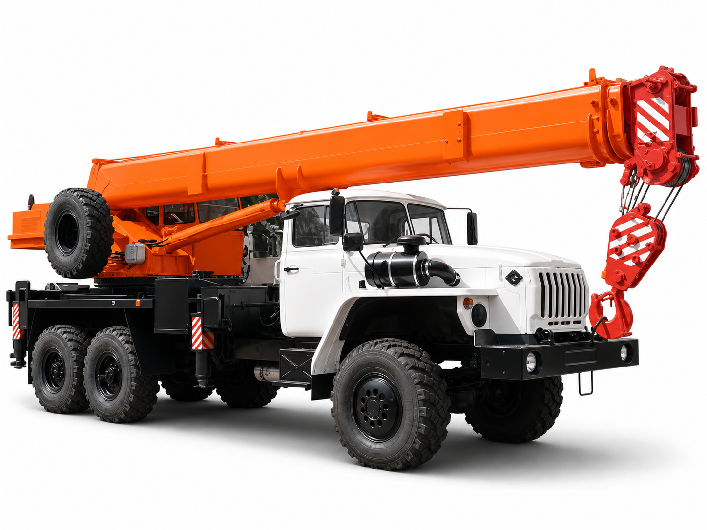 Автокран Ивановец КС-45717-1, вездеход